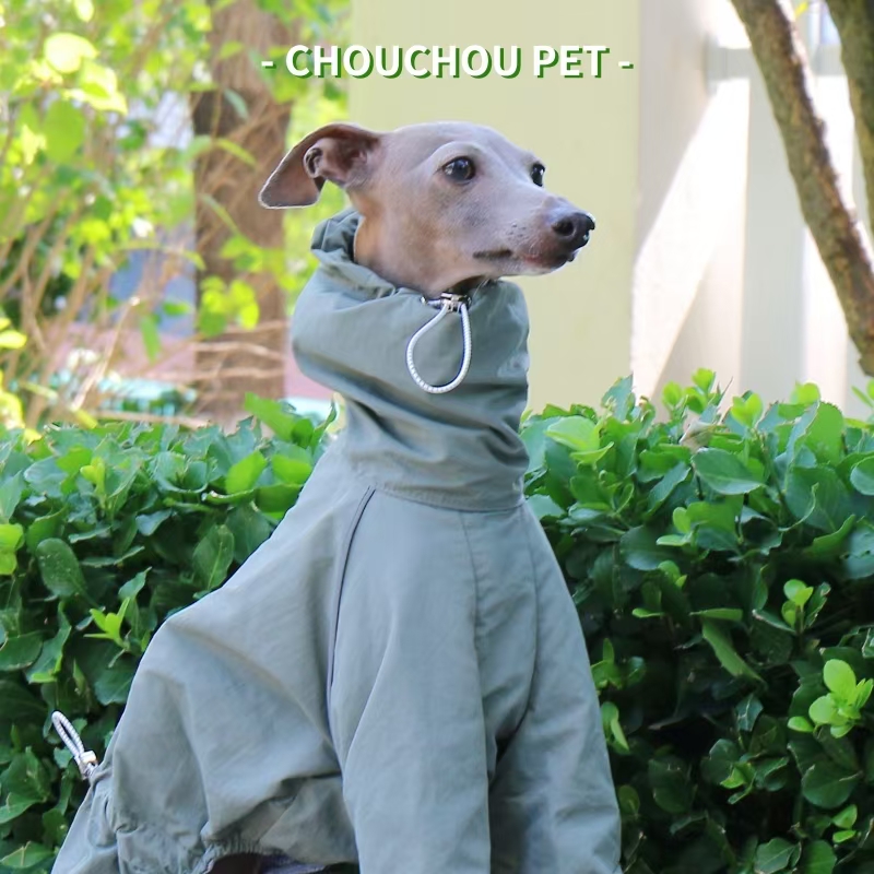 Winter Clothing For Dogs - 이탈리아 그레이하운드 레인코트 가을 겨울 야외