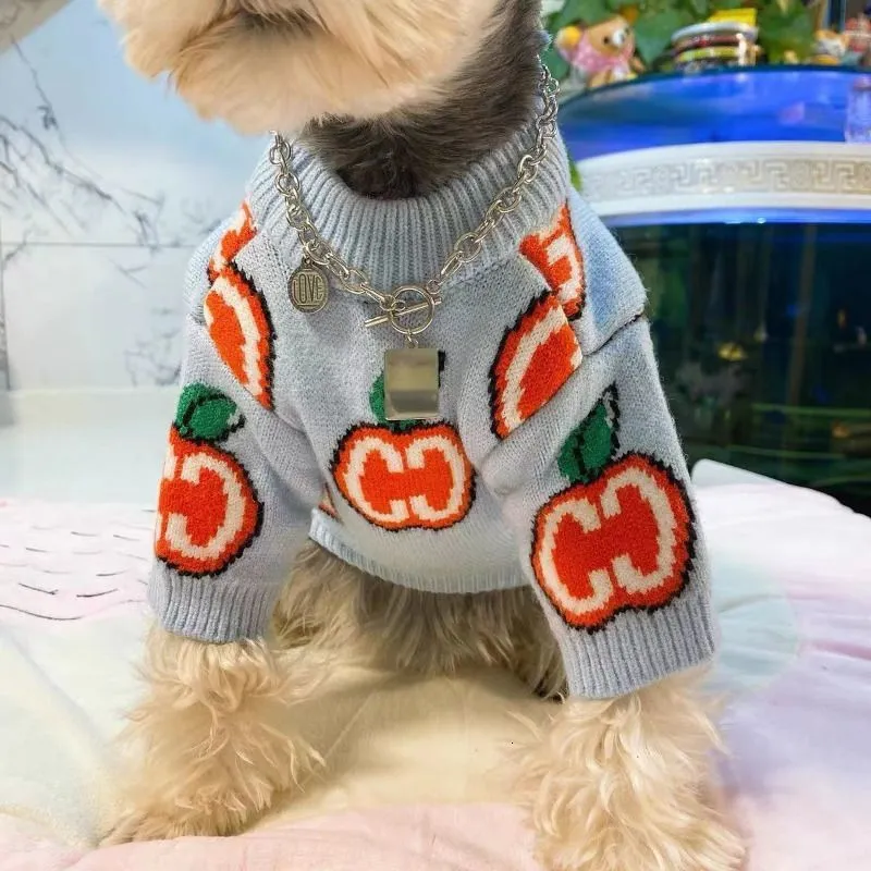 Winter Clothing For Dogs - 레터 스웨터 애완견 옷 면 스웨트셔츠