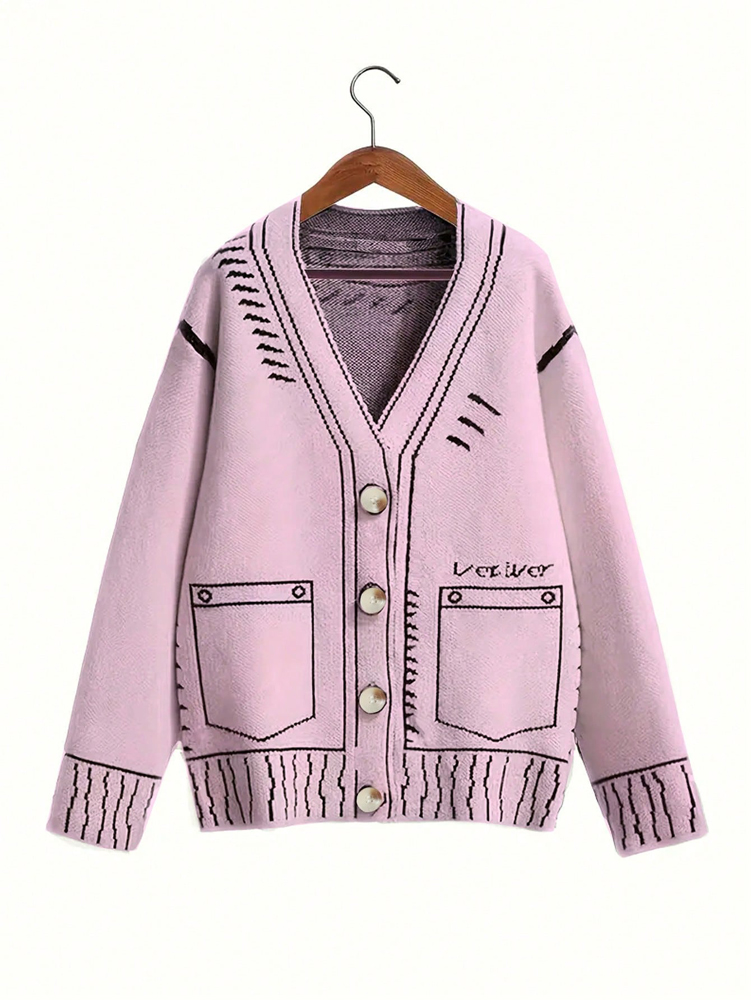 Winter Clothing For Sale - 플러스 사이즈 여성용 버튼업 가디건 가을