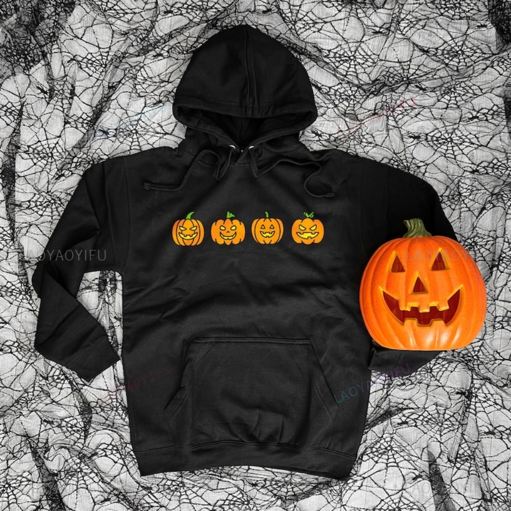 Jack Winter Clothing - 호박 할로윈 후드티, 무서운 잭 오