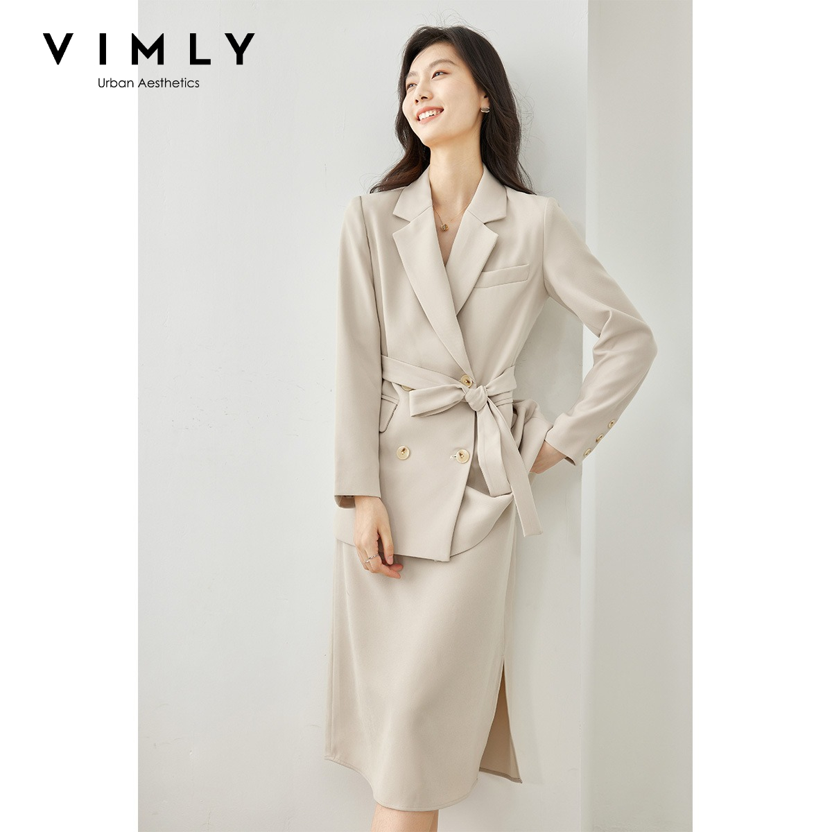 Winter Clothing For Sale - VIMLY 여성 투피스 세트 2026 가을
