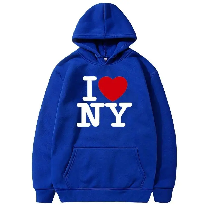 나는 뉴욕을 사랑합니다 Pritned 후드 여성 패션  - Winter Clothing New York 리뷰 및 가격