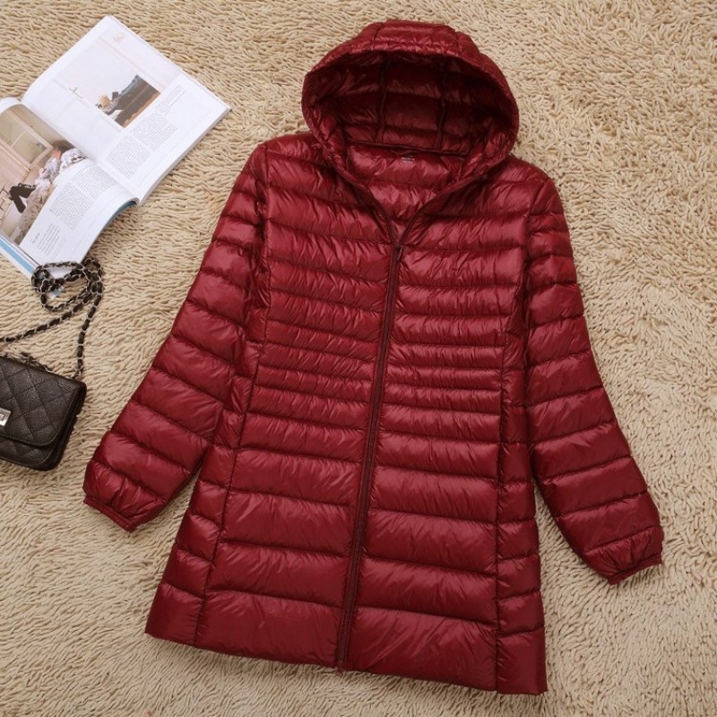 플러스 사이즈 5XL 6XL 7XL 여성용 후드 퍼퍼  - Winter Clothing For Sale 리뷰 및 가격