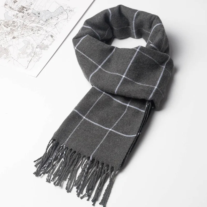 2023 새로운 겨울 남성 스카프 따뜻한 캐시미어 스카 - Cashmere Scarf Wrap 리뷰 및 가격