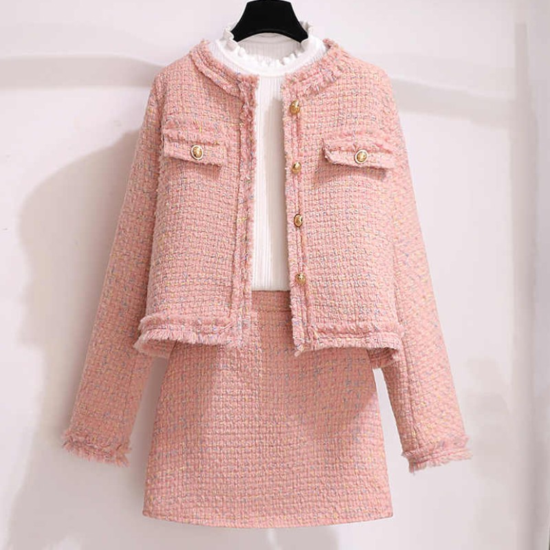 여성용 우아한 트위드 따뜻한 정장, 재킷 코트 스웨터, - Jack Winter Clothing 리뷰 및 가격