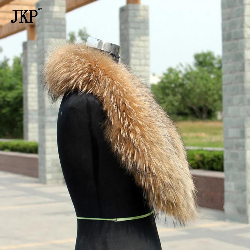 천연 모피 칼라 진짜 너구리 모피 여우 칼라 천연 스카 - Winter Clothing For Sale 리뷰 및 가격