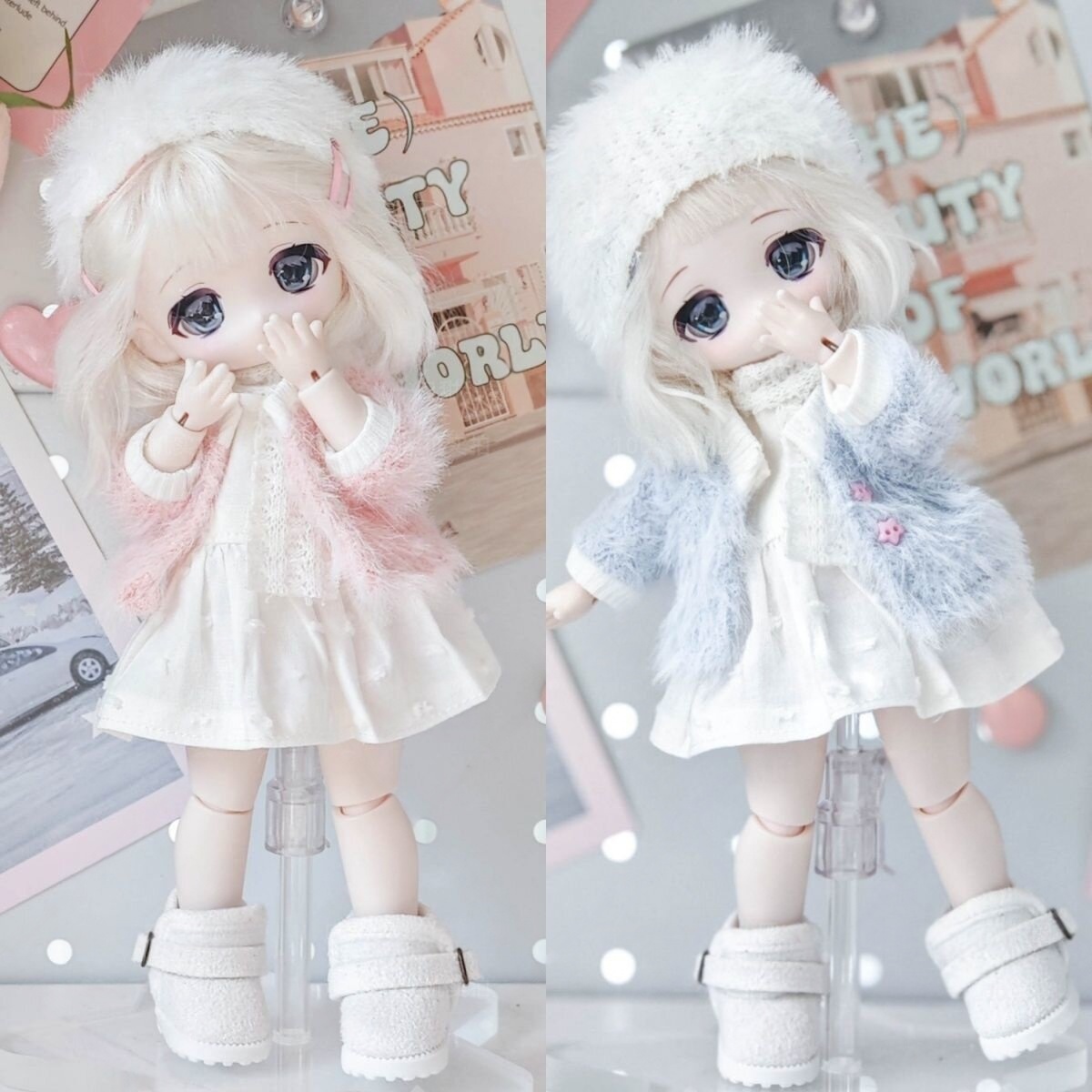 보니 버니 드림 BJD 인형 옷 1/6 사이즈 블라인드 - Winter Clothing Options 리뷰 및 가격