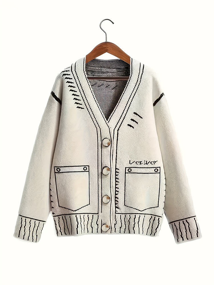 플러스 사이즈 여성용 버튼업 가디건 가을 겨울 파인 라 - Winter Clothing For Sale 리뷰 및 가격