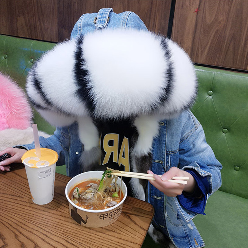 MAOMAOKONG-천연 모피 칼라 리얼 여우 모피 코 - Winter Clothing For Dogs 리뷰 및 가격