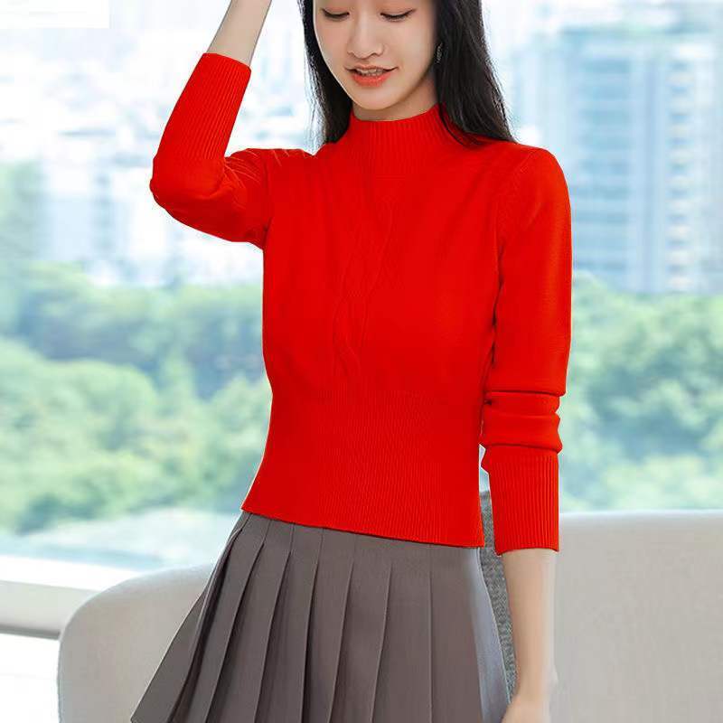 패션 스탠드 칼라 한국 스타일 단색 블라우스 여성 의류 - Winter Clothing Korean 리뷰 및 가격