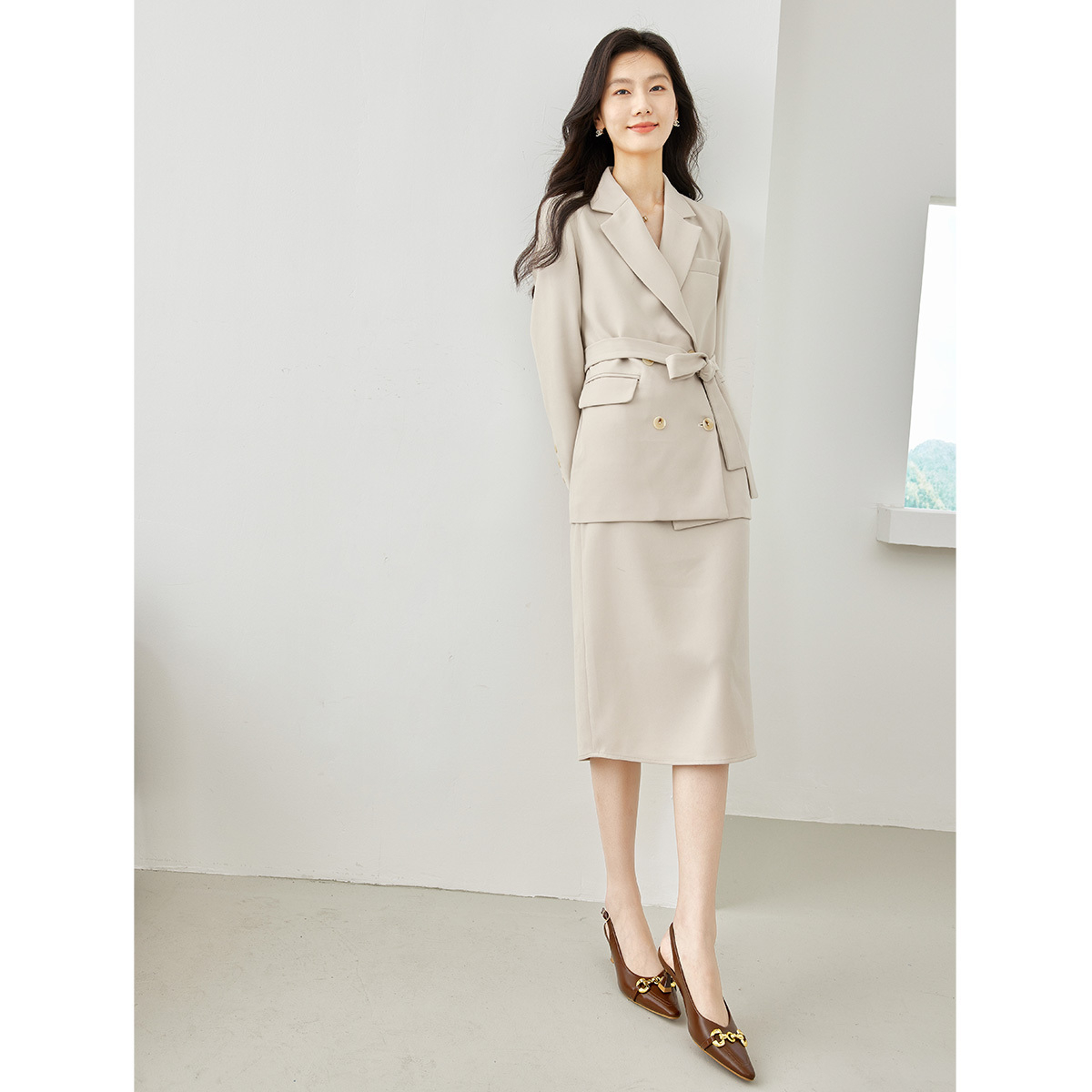 VIMLY 여성 투피스 세트 2026 가을 블레이저 코 - Winter Clothing For Sale 리뷰 및 가격