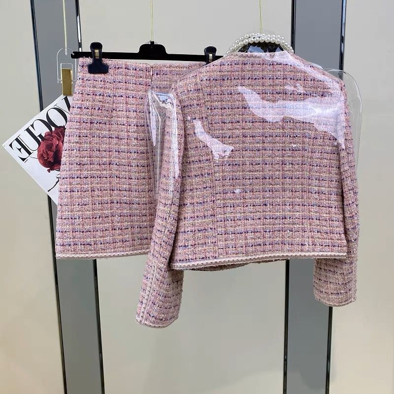 여성 우아한 빈티지 트위드 향기로운 Y2K 수트 재킷  - Jack Winter Clothing 리뷰 및 가격