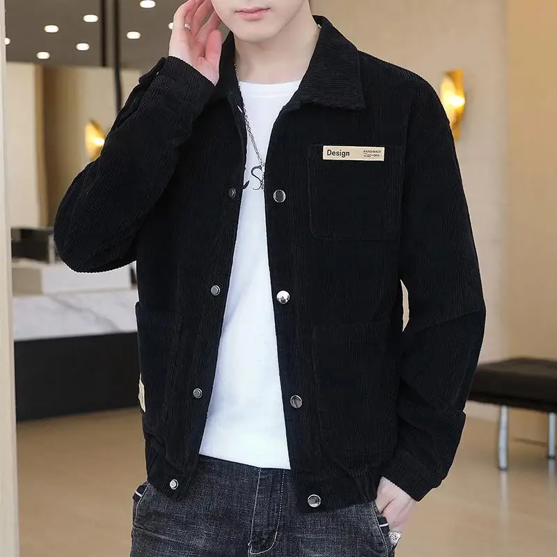 리비엘리 패션 라펠 버튼 포켓 스플라이스 코듀로이 코트 - Jack Winter Clothing 리뷰 및 가격