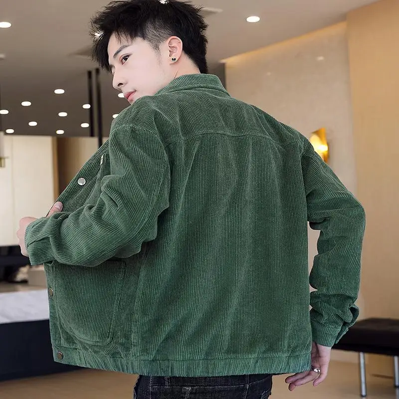 리비엘리 패션 라펠 버튼 포켓 스플라이스 코듀로이 코트 - Jack Winter Clothing 리뷰 및 가격