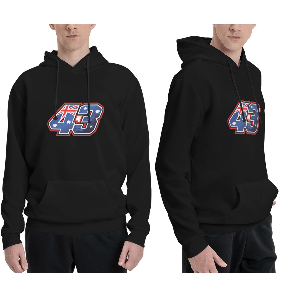 잭 밀러 넘버 43 호주 후드티 남성 여성 캐주얼 풀오 - Jack Winter Clothing 리뷰 및 가격