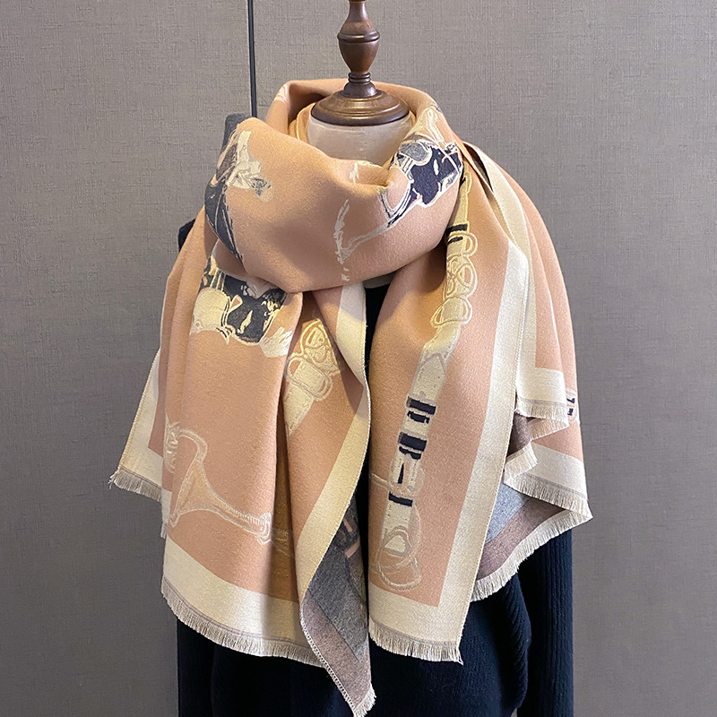 2024 럭셔리 따뜻한 파시미나 목도리 여성 스카프 두 - Cashmere Scarf Wrap 리뷰 및 가격